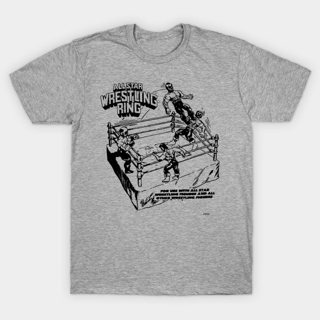 All Star Wrestling Ring! T-Shirt by E5150Designs